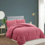 Plumon de invierno Texturizado lineas con chiporro 2 Plazas - Imagen 2