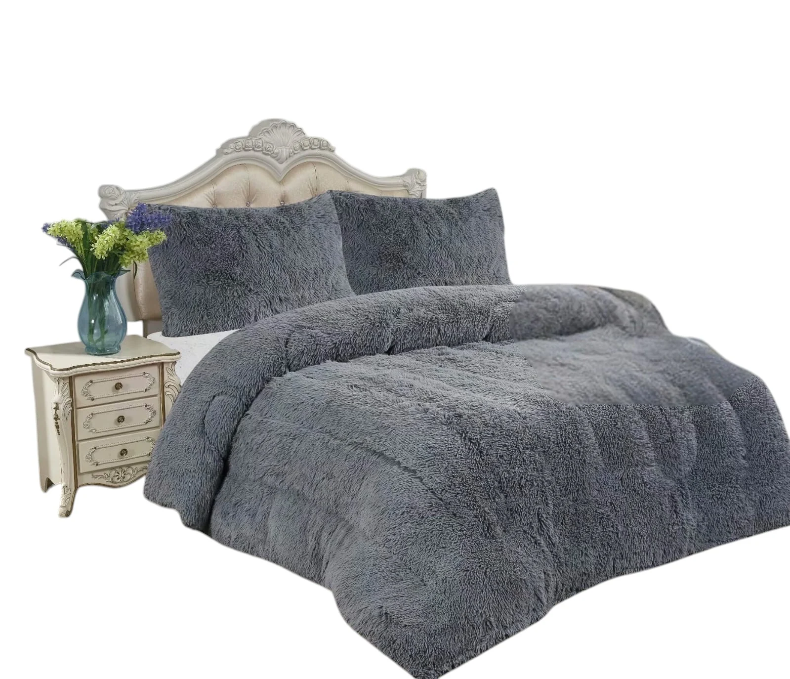 WhatsApp-Image-2025-02-22-at-14-Photoroom-3.webp Plumon de invierno Peludos con chiporro 2 Plazas color gris - Imagen 1