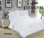 Plumon de invierno Peludos con chiporro 2 Plazas color blanco - Imagen 2