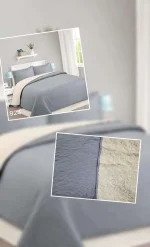 Cubrecama Quilt con chiporro unicolor King color a eleccion