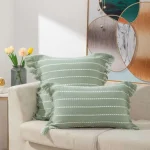 Fundas de Cojin con detalles en flecos