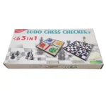 Juego De Mesa Magnetico 3 En 1 Ludo Damas Ajedrez