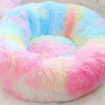 Camas Para Mascotas Anti-estres Peluditas 80 Multicolor