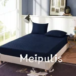 Cubrecolchon Impermeable King Azul Oscuro