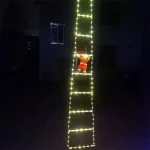 Escaleras De Luces Led Multicolor Papa Noel - Imagen 2