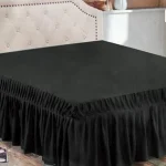 Faldon para cama 1,5 plazas negro