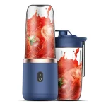 Mini Licuadora 400ML Mezclador Portatil 6 Cuchillas Usb