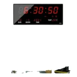 RELOJ DE PARED DIGITAL DECORATIVO LED PANTALLA GRANDE