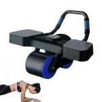 RUEDA ABDOMINAL DE REBOTE CON SOPORTE PARA EL CODO Y CONTADOR