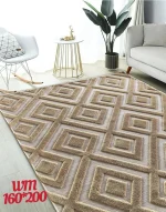 ALFOMBRA ANTIDESLIZANTE DE ALGODON 160X200CM - Imagen 2