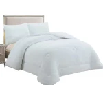COBERTOR DE INVIERNO PLUSH LISO KING COLOR BLANCO