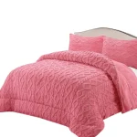 PLUMON DE INVIERNO TENFEI TEXTURIZADO 180X230CM ROSA