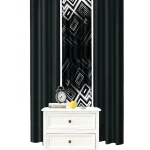 Pack De 3 paños de Cortinas con Diseño medidas 97X220CM