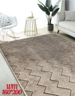 ALFOMBRA ANTIDESLIZANTE DE ALGODON 160X200CM - Imagen 2