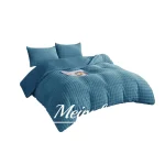 COBERTOR CON CHIPORRO DE CONEJO MEIPULIS 2 PLAZAS COLOR AZUL