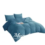 COBERTOR CON CHIPORRO DE CONEJO MEIPULIS 2 PLAZAS COLOR AZUL