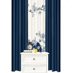 Pack De 3 paños de Cortinas con Diseño medidas 97X220CM