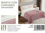 Mantas Frazadas Con Chiporro King Color Rosa