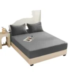 CUBRECOCLCHON PLUSH IMPERMEABLE SUPER KING COLOR GRIS