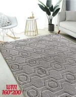 ALFOMBRA ANTIDESLIZANTE DE ALGODON 160X200CM - Imagen 2