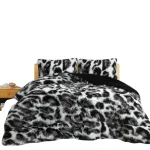 COBERTOR DE INVIERNO PELUDO CON DISEÑO KING