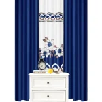 Pack De 3 paños de Cortinas con Diseño medidas 97X220CM