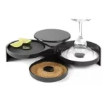 ESCARCHADOR DE BAR PARA VASOS Y COPAS 3 BANDEJAS GIRATORIAS - Imagen 2