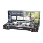Cocinilla Doble Hornilla Portatil Para acampar - Imagen 2