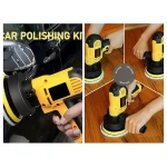 Pulidora Electrica Rotativa Portatil Kit Almohadillas - Imagen 2