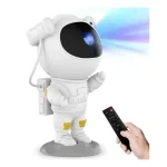 Lampara De Noche De Astronautica Con Proyector De Estrellas - Imagen 2