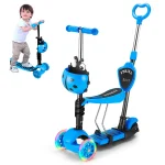 SCOOTER MONOPATIN 3 EN 1 AJUSTABLE AZUL - Imagen 2