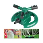 ASPERSOR RIEGO AUTOMATICO DE 3 BRAZOS 360? MANGUERA JARDIN - Imagen 3
