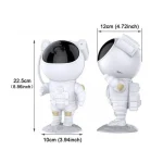 Lampara De Noche De Astronautica Con Proyector De Estrellas - Imagen 3