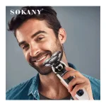 Maquina Afeitadora Electrica Sokany Barba Cabello SK378 - Imagen 3