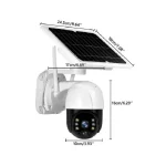 Camara IP Solar 360 Seguridad Wifi Exterior HD 1080P - Imagen 4