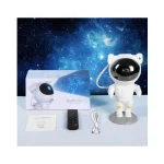 Lampara De Noche De Astronautica Con Proyector De Estrellas - Imagen 4