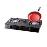 Cocinilla Encimera A Gas Vidrio Templado RAF 3 Platos R8052 - Imagen 5