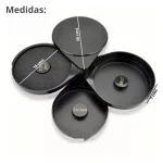 ESCARCHADOR DE BAR PARA VASOS Y COPAS 3 BANDEJAS GIRATORIAS - Imagen 4