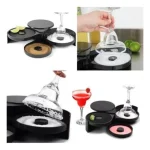 ESCARCHADOR DE BAR PARA VASOS Y COPAS 3 BANDEJAS GIRATORIAS - Imagen 5