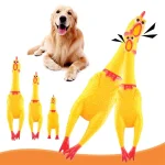 Pollo Juguete Sonoro Para Perro Mascota Anti Ansiedad