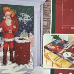 FORRO DE PUERTA NAVIDAD 200X85CM