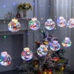 Luces Con Esferas SOLARES De Navidad Multicolor - Imagen 2