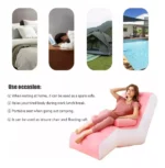 Sofa Sillon Silla Puff Inflable Apoya Brazos - Imagen 2