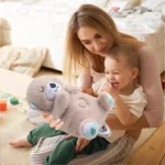 Nutria Peluche Que Respira Y Tranquiliza Sonido Anti Estres Color Nutria Gris - Imagen 4