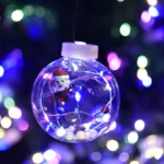 Luces Con Esferas SOLARES De Navidad Multicolor - Imagen 3