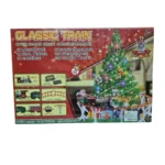 Tren clásico navideño grande 44 piezas  circunferencia 284cm - Imagen 2