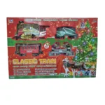 Tren clásico navideño grande 44 piezas  circunferencia 284cm