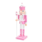 CASCANUECES NAVIDEÑOS DE MADERA MULTICOLOR 50CM