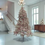 Arbol Pino De Navidad Rosa Nevado 180CM SDS64 - Imagen 2