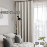 Cortinas blackout pack 2 Panos 140x230 Color Gris Claro